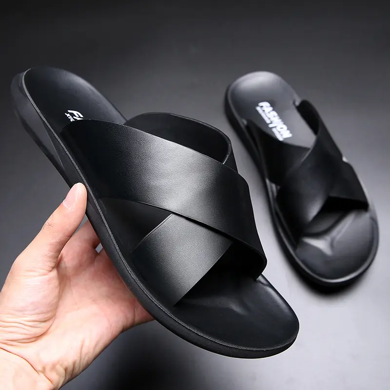 2026  Mens Sport Flip Flops Comfort Casual Thong sandals Outdoor sandals New-End Woven Slide Men Soft Cushioned Open Toe Sandals Non Lightweight One Step On Casual Slides Luxury Fashion Footwear Daily Beach Walking