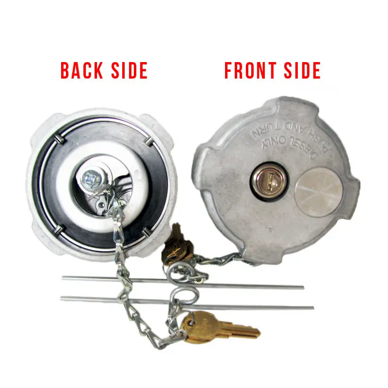 Freightliner Semi Truck 1/4 Turn Style Locking Diesel Fuel Cap