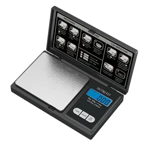 Gram Scale Digital Scale 0.01g Accuracy, 500g Small Pocket Scale Jewelry Scale, Weight for Food Ounces and Grams Kitchen Scale, Mg Scale for Powder Medicine Gold Weed, Portable