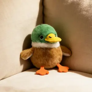 Singing Talking Bird Plush Keychain, Interactive Mimicry Stuffed Animal Toy, Sound Activated Repeating Plush Pendant, Kids Educational Talking Toy, Cute Bag Charm, Birthday Party Favor dolls