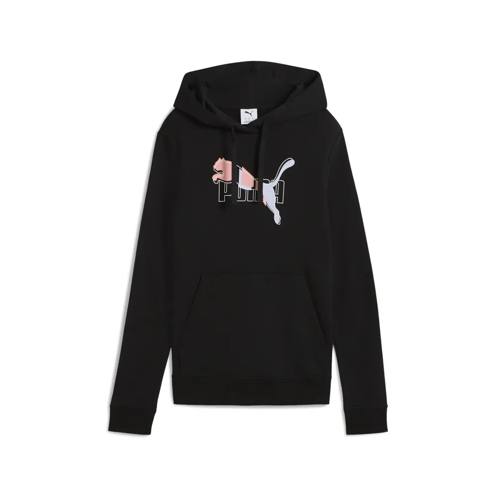 PUMA Womens Essentials Logo Lab Hoodie Casual Outerwear Casual - Black