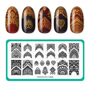 Fit for a Queen (M686) - Nail Stamping Plate Fit for a Queen (M686) - Nail Stamping Plate