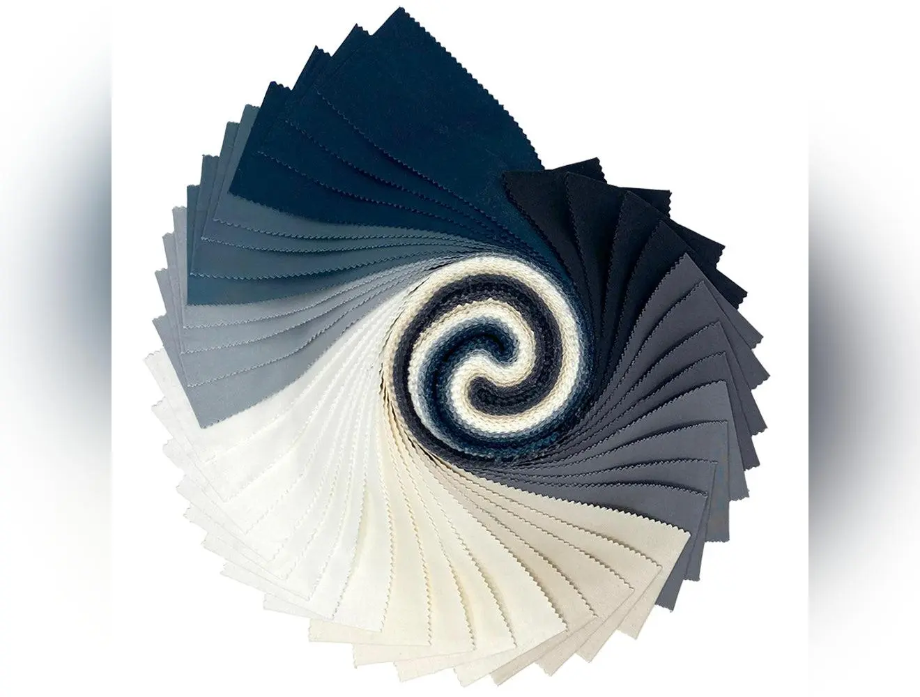 Designer Essential Solids | Cloudy 2.5" Design Roll by Free Spirit Fabrics | 40 pcs