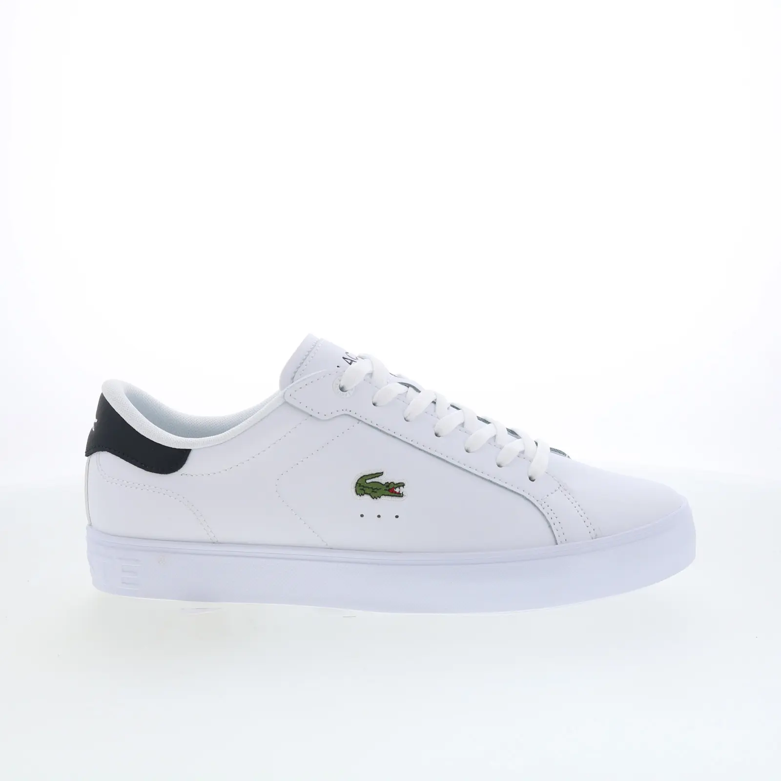 Lacoste Powercourt GRPH 126 1 SMA Mens White Lifestyle Sneakers Shoes