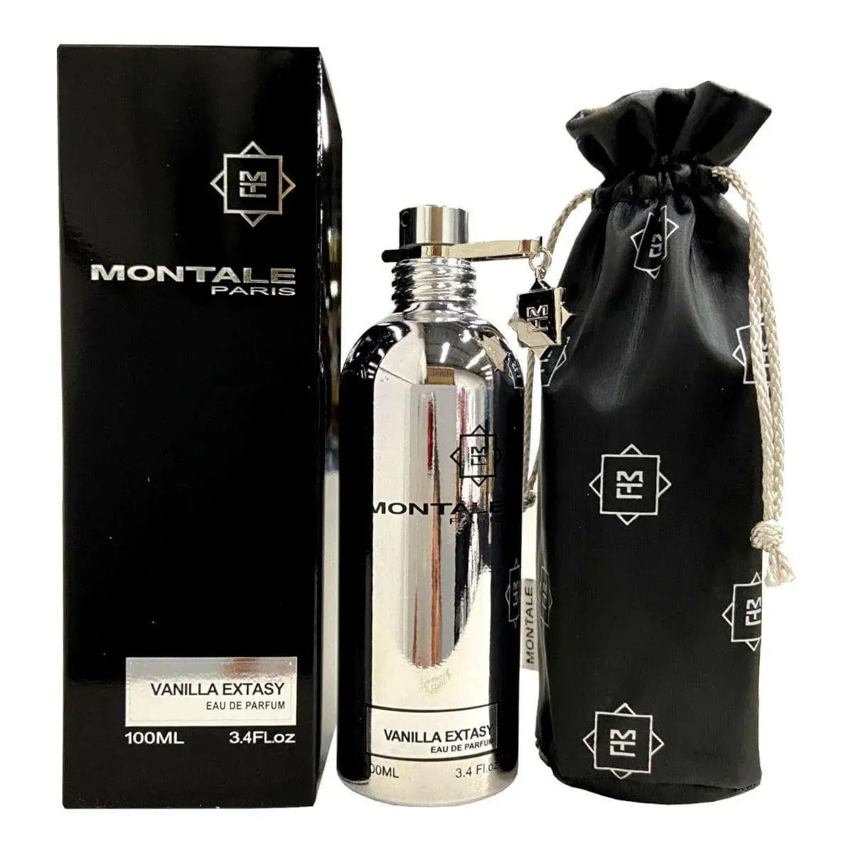 Montale Vanilla Extasy Women's Eau de Parfum (EDP) 3.4 oz, New In Box, Sweet Vanilla Perfume, Jasmine Ylang, Everyday Wear, 3.4 Fl Oz