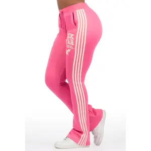 Briana Hot Pink Stacked Track Pant
