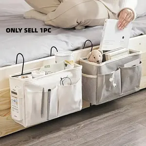 Bedside Hanging Shelf Basket, 1 Count Dormitory Bedside Storage Basket, Cabinet Hanging Storage Bag, Home Organizer for Bedroom, Living Room, Office