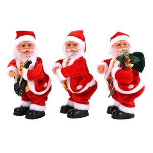 Summer Fun Electric Santa Toy - Random Style, Singing & Dancing Santa with Spanish Music, Great Gift for Graduation, Prank or Office Desk Decor