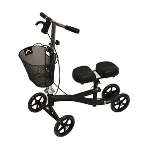 Roscoe Adjustable Foldable Knee Scooter w/ Basket