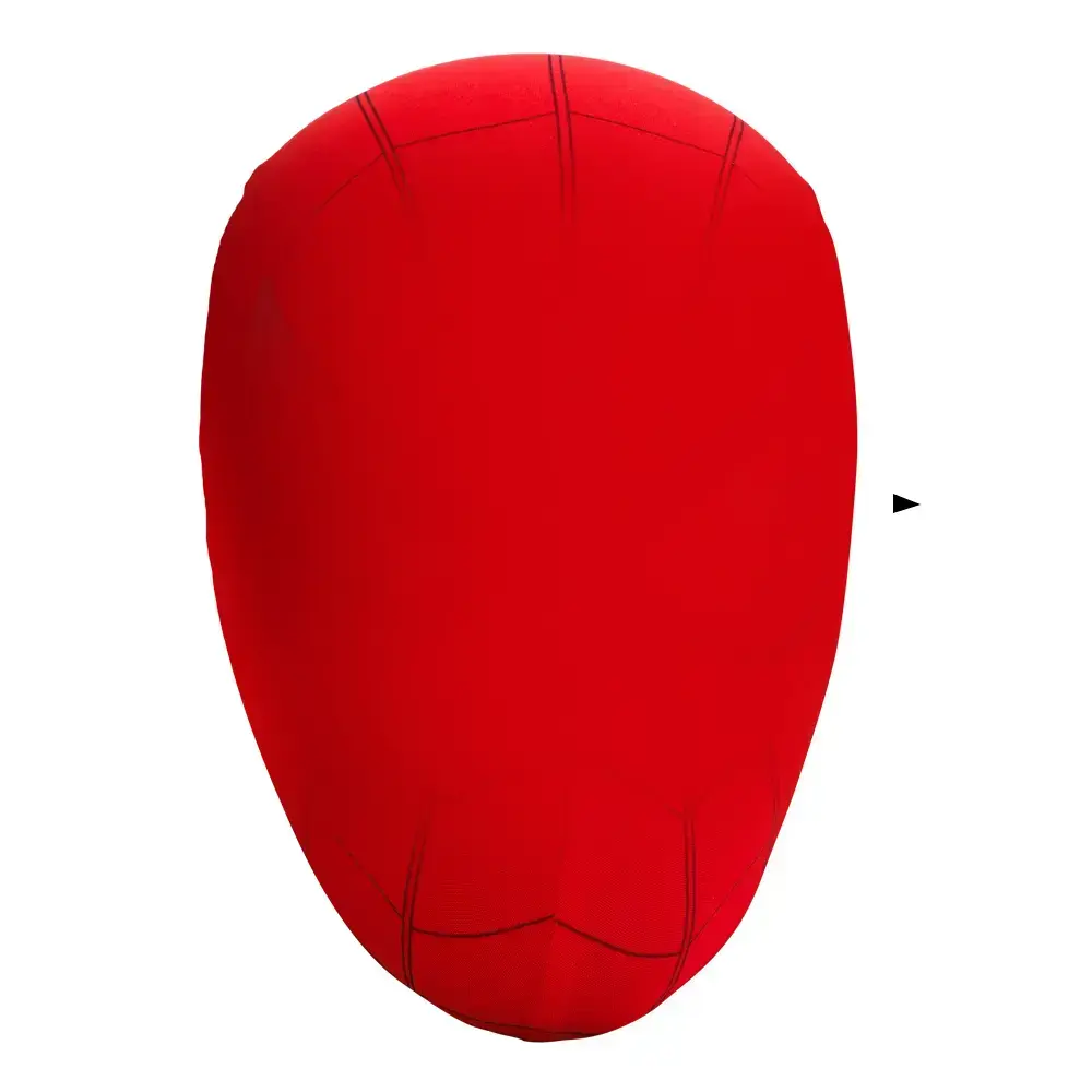 Cool Hero Mask Accessory Set - Remote-Controllable Movable Red and Blue Eye Lights - Lycra Fabric - Ideal for Cosplay, Halloween - Color Box Size:11in x5.2in x7.7in - Great Gift for Festive Parties