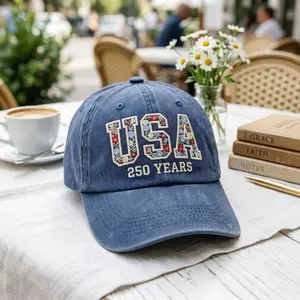 Happy 250th Birthday USA Hat America 250th Anniversary Semiquincentennial Gift USA 250 Hat Independence Day 4th of July