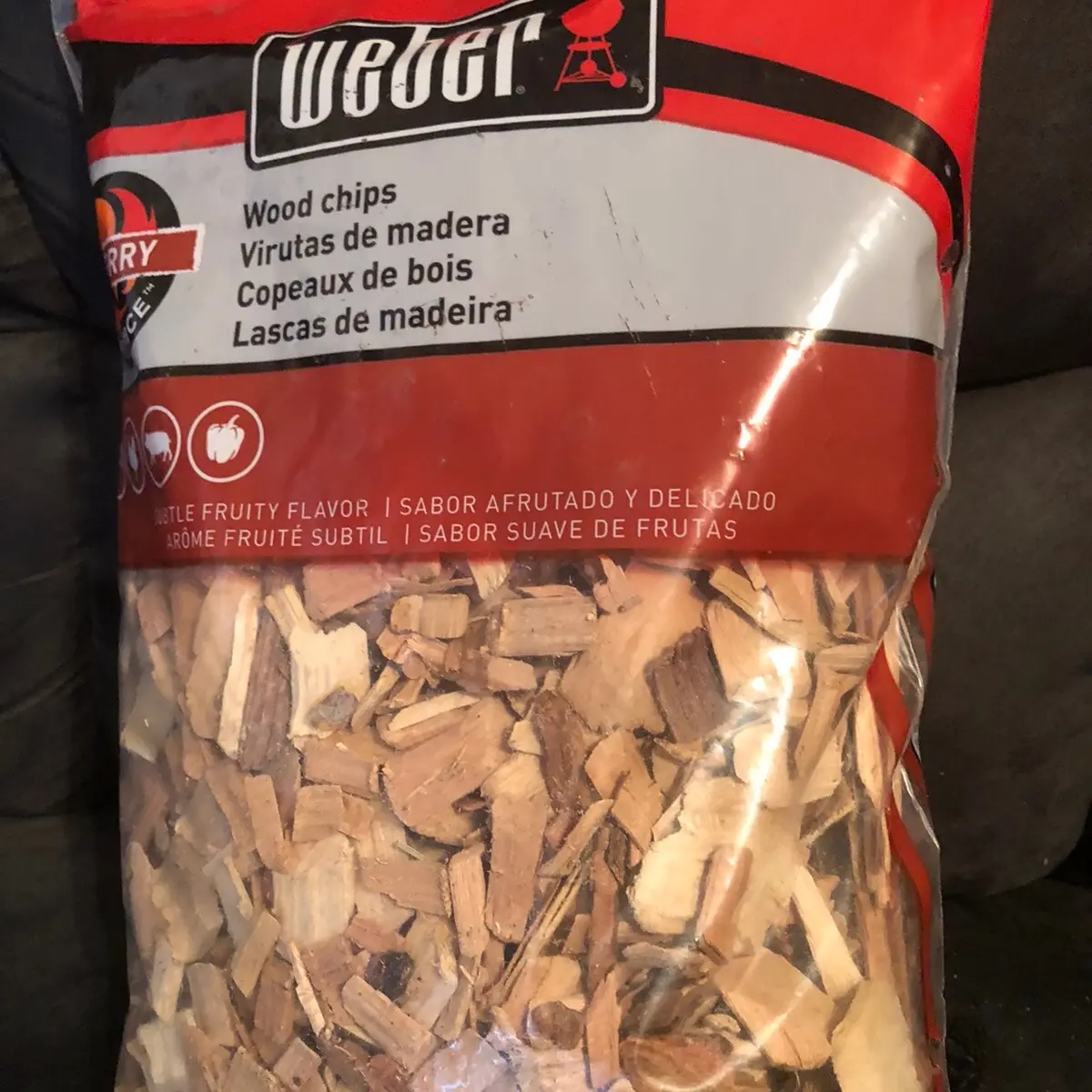 Weber wood chips Fruity Smoker