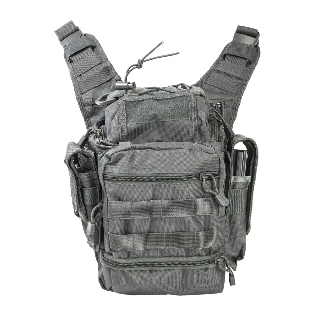 First Responder Utility Bag Shoulder Travel Organizer Bag Medic Bag- Urban Gray