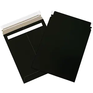 Box Partners RM1721BK 17 x 21 in. Black Self-Seal Flat Mailers Case, Pack of 100