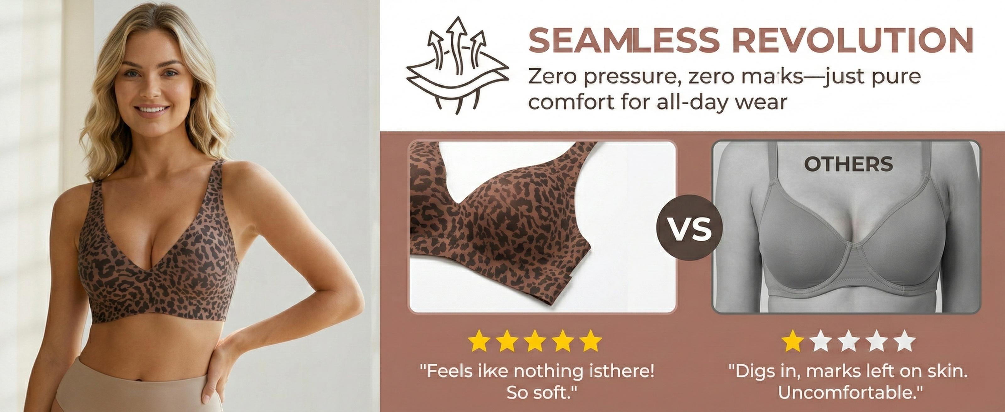 Jelly Wireless Women Comfortable Push Up Bras Wireless Seamless Full Coverage Bra Buttery Soft Everyday Tshirt Bra,comfortable, slimming and anti-sagging-MM