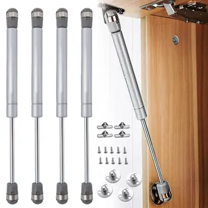 4 Pack 100N/22.5lb Gas Strut Lift Support Gas Spring Lid Support Gas Shocks, Hydraulic Support Cabinet Hinge for Cabinet Door, Storage Box