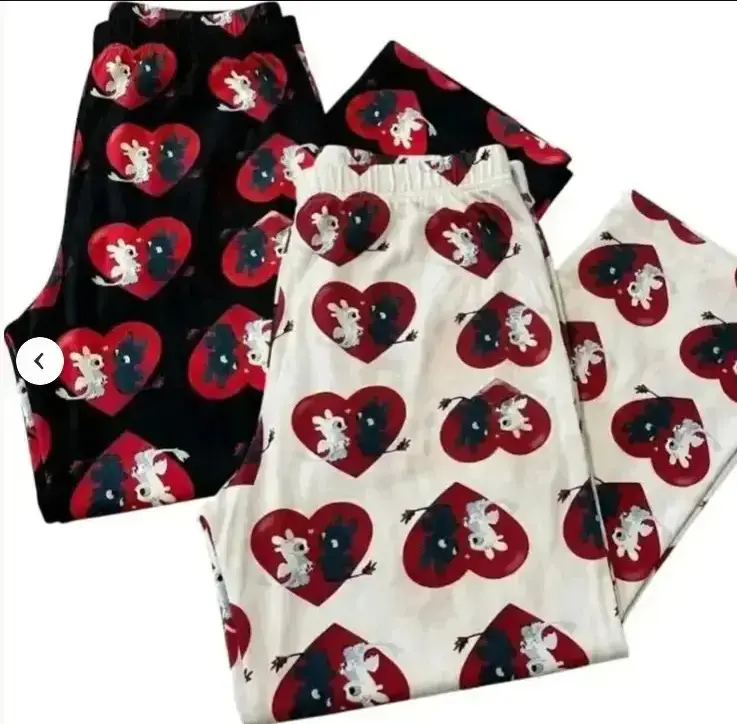 Couple Cozy Dragon Pajama Pants – Unisex Matching Sleepwear for Couples, Cute Dragon Print Lounge Bottoms for Relaxing Nights