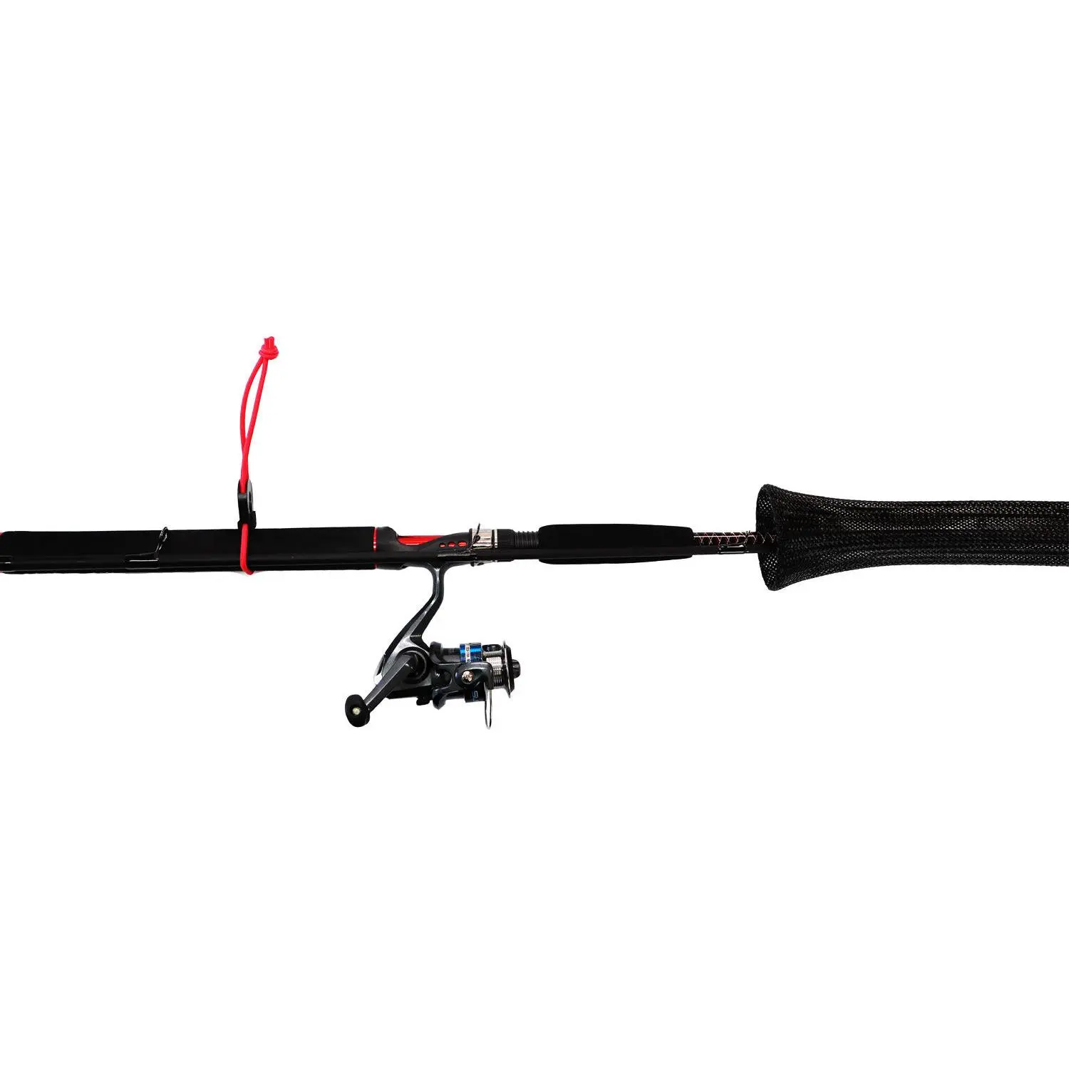 Braided Spinning Rod Sleeve Protector, 29-Inch Cover for Broken-Down 2-Piece Rods with 1 to 2.25-Inch Expandable Diameter, 1 Inch To 2 1/4 Inch