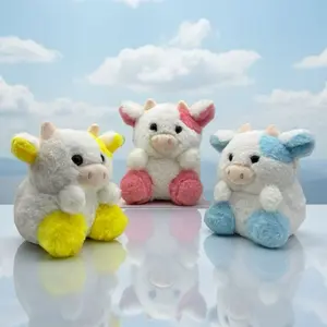 Kawaii Cow Plush Toy - 10" Ultra-Soft Stuffed Animal, Cute Plushies for Kids Birthday Gift Christmas Gift girlfriend kid cute girly gift дрим  кор birthday gift idea animal plush toy stuffed  animals  for  kids plushie toy mallow  mash pillow  toy
