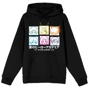 Deku And Bakugo Crew Neck mha Long Short Sleeve Women's Black Crop Anime Graphic Lover T-shirt Novelty Hoodie Long Sleeves Funny Print Sweatshirt Pullover Unisex Gift For Anime Fan Lover