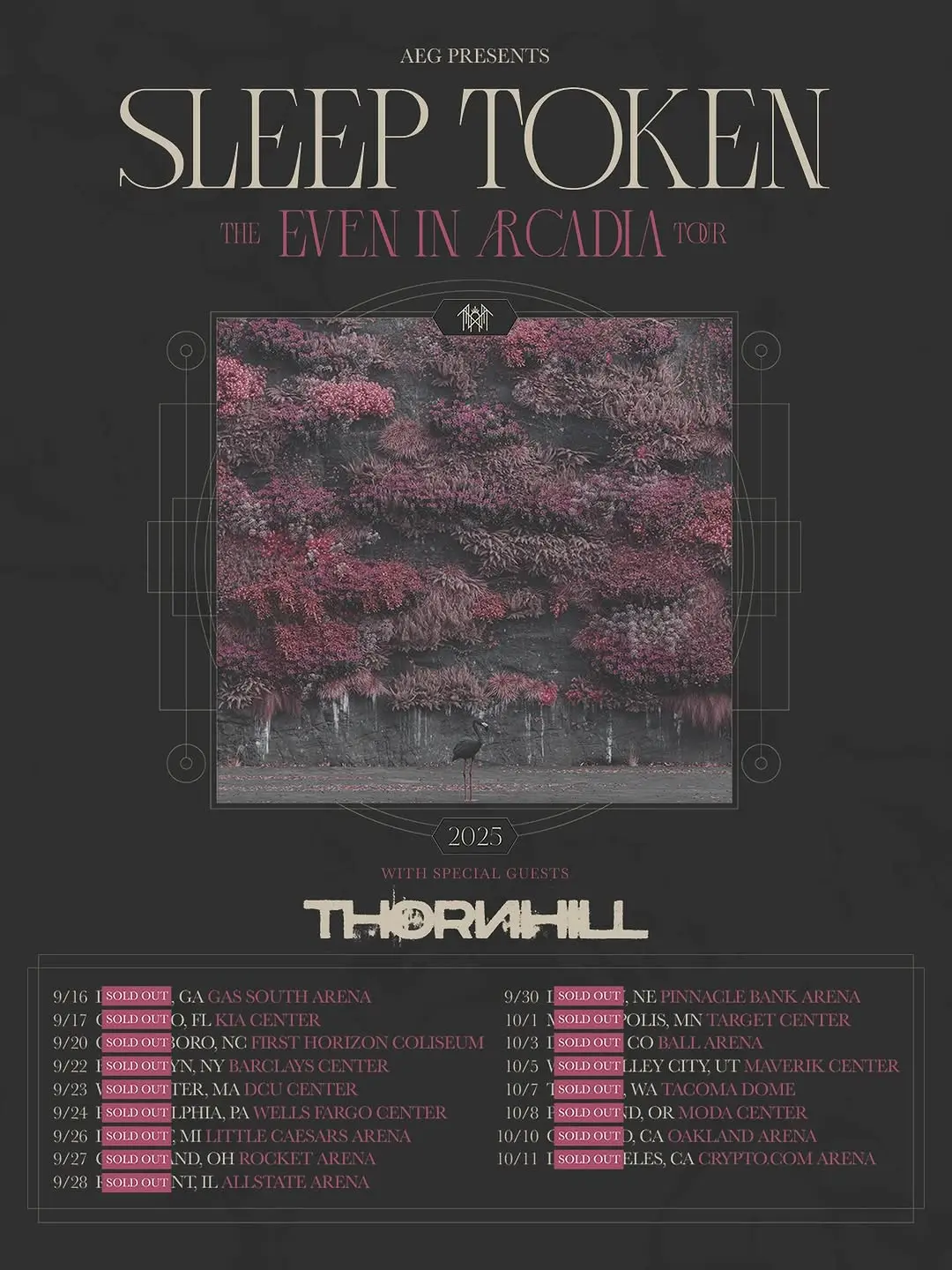 Sleep Token: The Even in Arcadia Tour 2025