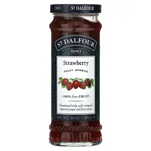 St. Dalfour Strawberry Fruit Spread, 10 oz (284 g)