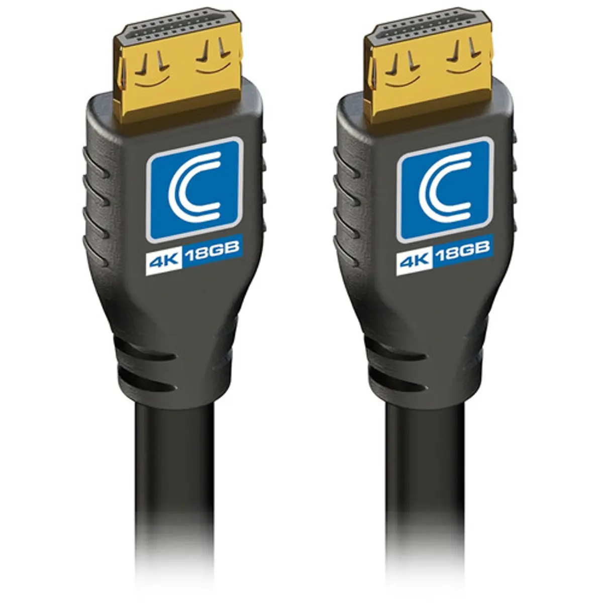 Comprehensive 25' Pro AV/IT Certified 18Gb 4K High Speed Active HDMI Cable with ProGrip, Black