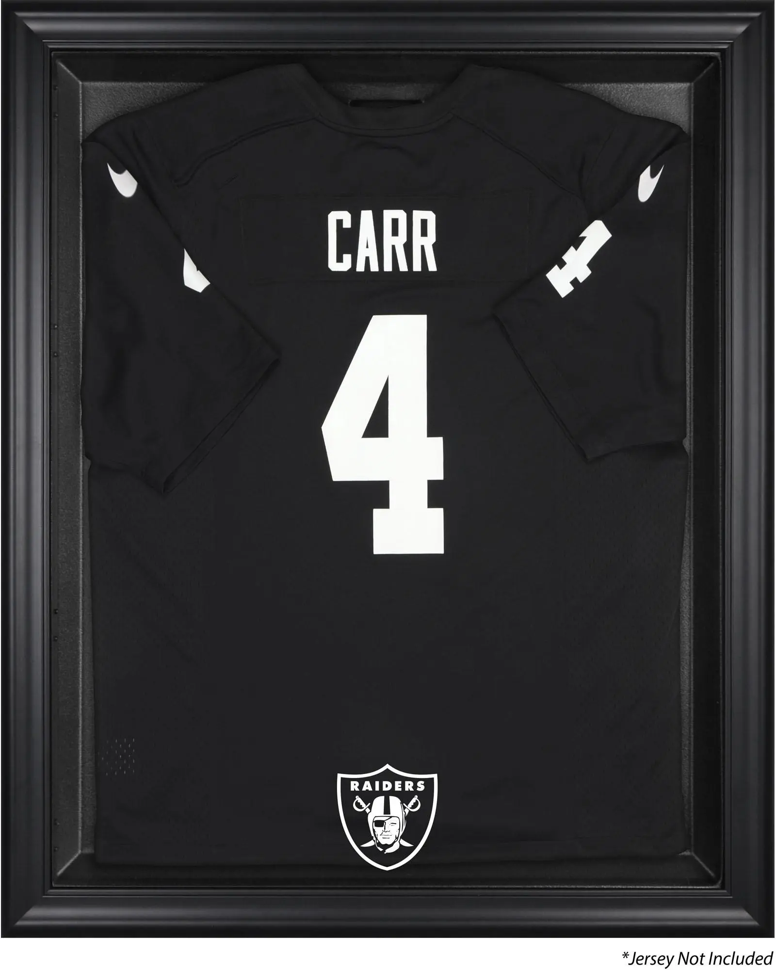 Las Vegas Raiders Black Framed Jersey Display Case