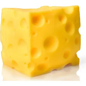 2026 New Extra Large Cheese Squishy Toy, Slow Rising Squeeze Block, Stress & Anxiety Relief Fidget Gift for Kids and Adults