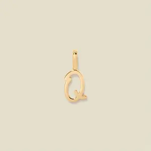 Script Initial Q Charm