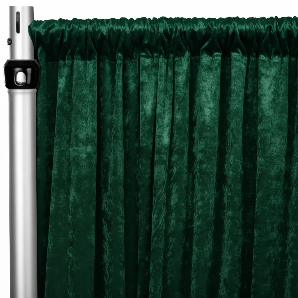 Lux Trio Pack - Crush Velvet Drape Panels | 15ft x 52in | Set of 3