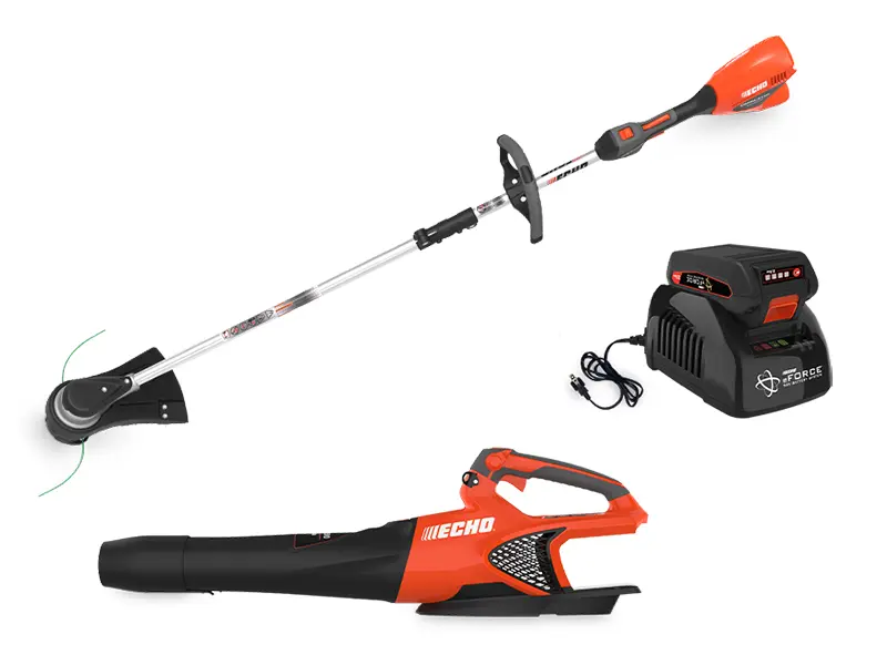 Echo DCP-BVRVS1B 56V 16" String Trimmer and Handheld Blower with 2.5AH Battery & Charger CLOSEOUT