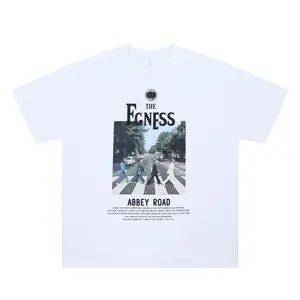 Unisex Short Sleeve Rock Print T-Shirt