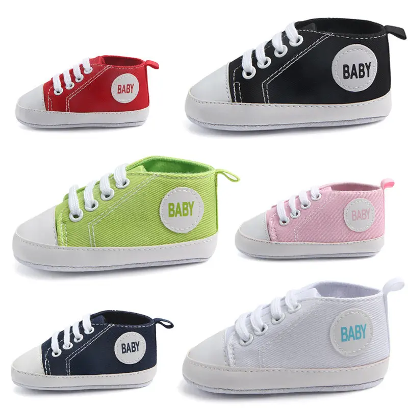 Classic Canvas Baby Shoes Soft Bottom