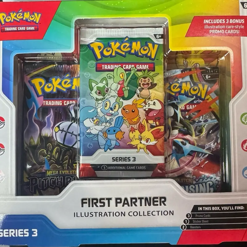 Pokemon first partner series 3 illustration collection