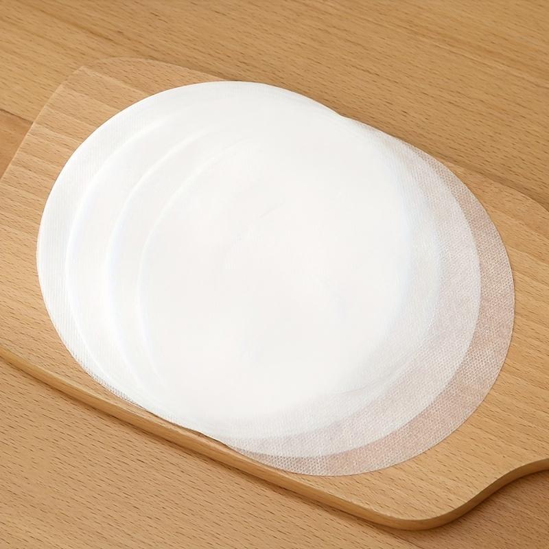50pcs, Pack Disposable Oil-Absorbing Paper For Food Oil Blotting Sheets For Cooking Fried Food Oil Absorbing Paper For Soup To Remove Oil Scum Kitchen Oil, Food Filter Paper, Kitchen Soup Food-Grade Oil-Absorbing Film Cloth, White