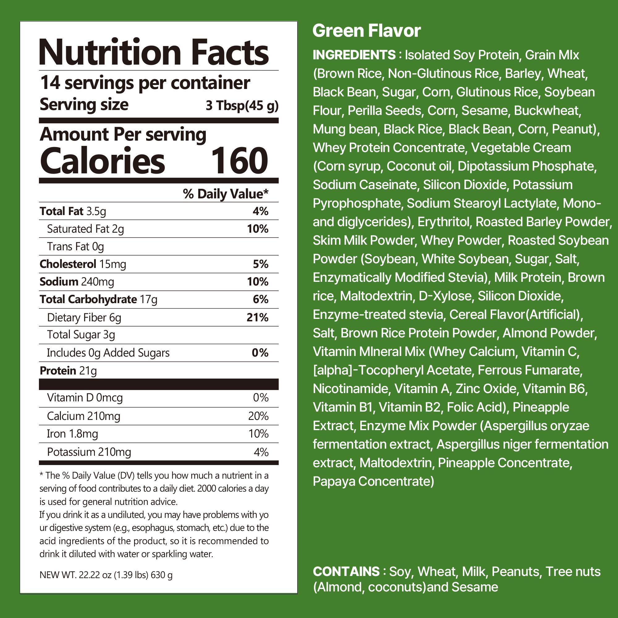 [Fullight Official] Flimeal Protein Shake – High in American-Made Protein, Low Sugar, Keto-Friendly Meal Replacement with Crunchy Protein Crisps, 22.22oz, 14 Servings Drink Mix Pre Workout Drink