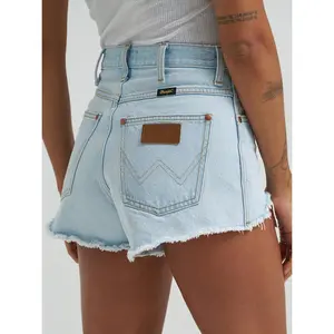 Wrangler Cowboy Cutoff Distressed Bleach Shorts