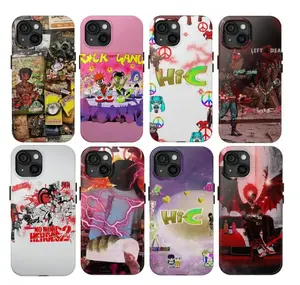 8 Styles Hi-C Rapper Phone Case, Underground Rapper Merch Phone Case Cover For iPhone 17 16 15 14 13 12 11,anti-drop protective case, lightweight, new fashion trend design