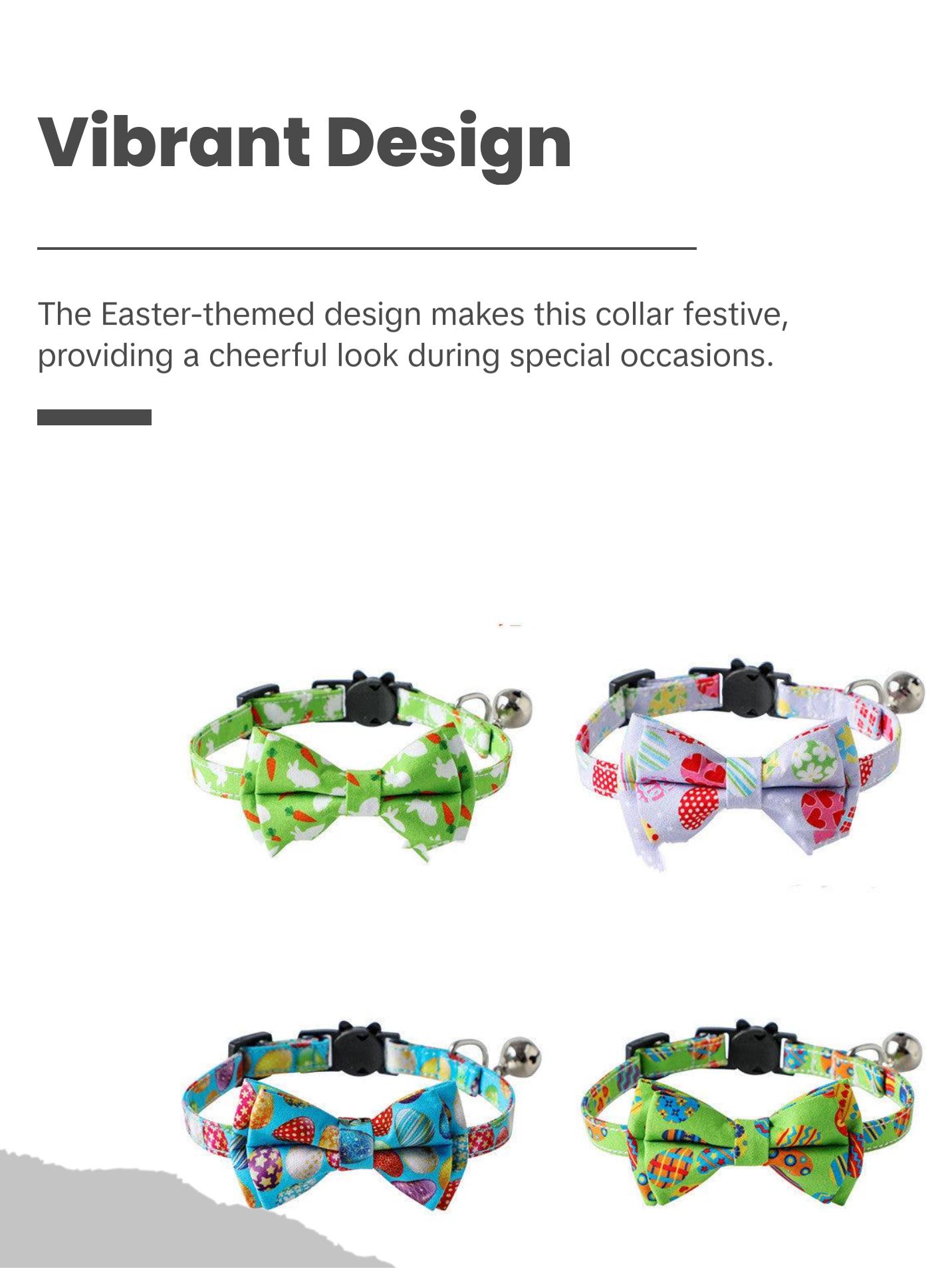 Easter Bunny Carrot Egg Pet Collar