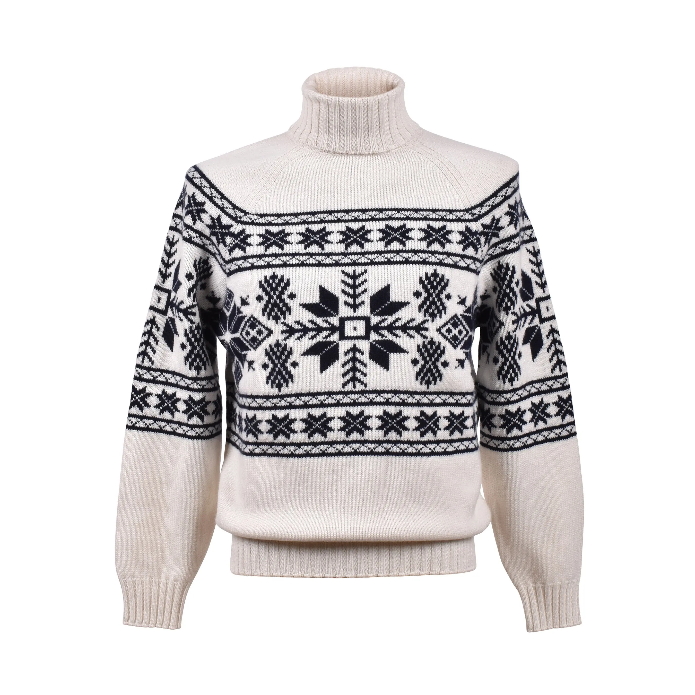 BRUNELLO CUCINELLI MEN'S PANAMA NAVY CASHMERE TURTLENECK SWEATER