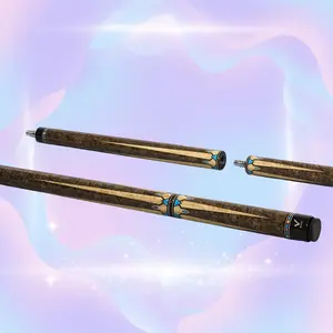 EVO Pegasus Sandglow Jump Cue – Glass Fiber Shaft, Brown Bakelite Tip, Ultra-Stiff Mini 3/8-8 Joint, 3-Piece Precision Balance for Effortless, High-Altitude Jumps