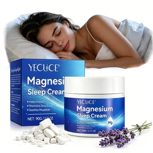 YECUCE Lavender Magnesium Oil Cream: This magnesium sleep cream is infused with lavender to soothe and comfort the skin. It moisturizes and nourishes the skin, making it an ideal body moisturizer for enhanced comfort. Moisturizing