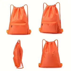 1PCS Lightweight Drawstring Backpack - Gym, Travel, Hiking, School, Daily Carry Bag