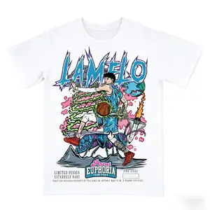LaMelo Ball Planet Euphoria Shirt Vintage 90s Basketball Graphic Tee for Men Women Fans Y2k Streetwear