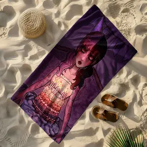 Melanie Martinez element beach towel - beautifully patterned design, suitable for surfing, swimming, camping, swimming pools, personalized beach towels, camping equipment. The best gift for Christmas, holidays, birthdays, Halloween, Thanksgiving.