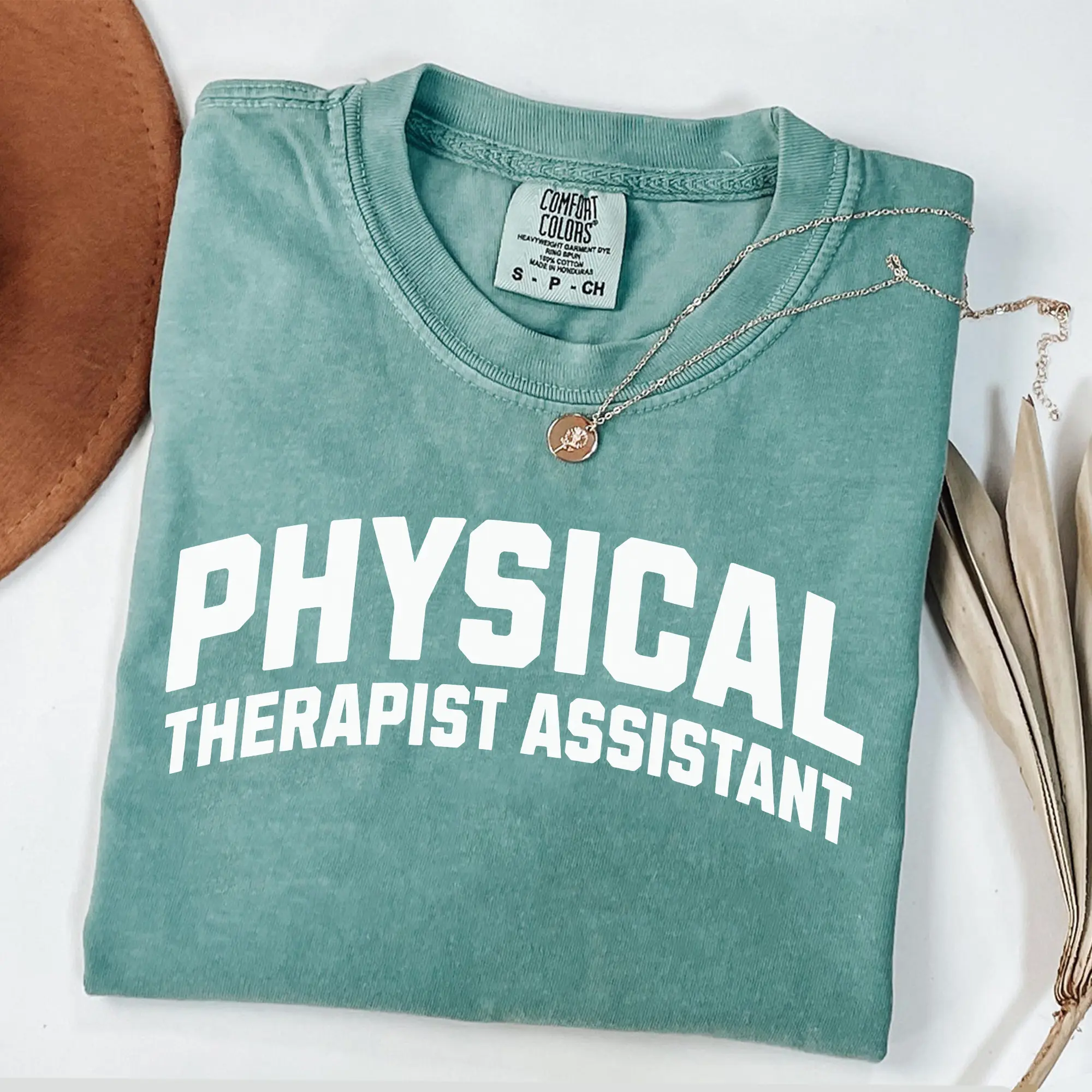 Comfort Colors Physical Therapist Assistant Shirt, PTA Graduation Gift, Physical Therapy Gift, PTA Shirt, Physical Therapy Gift,Varsity Tee
