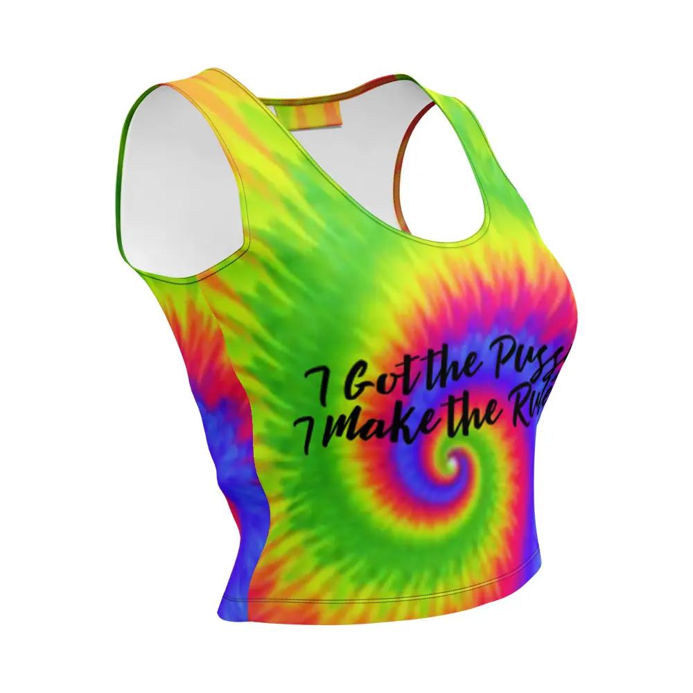 "I got the P*$$y, I make the rules" crop top