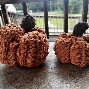 Homemade Crochet Pumpkins - Perfect for Fall Season Decorations