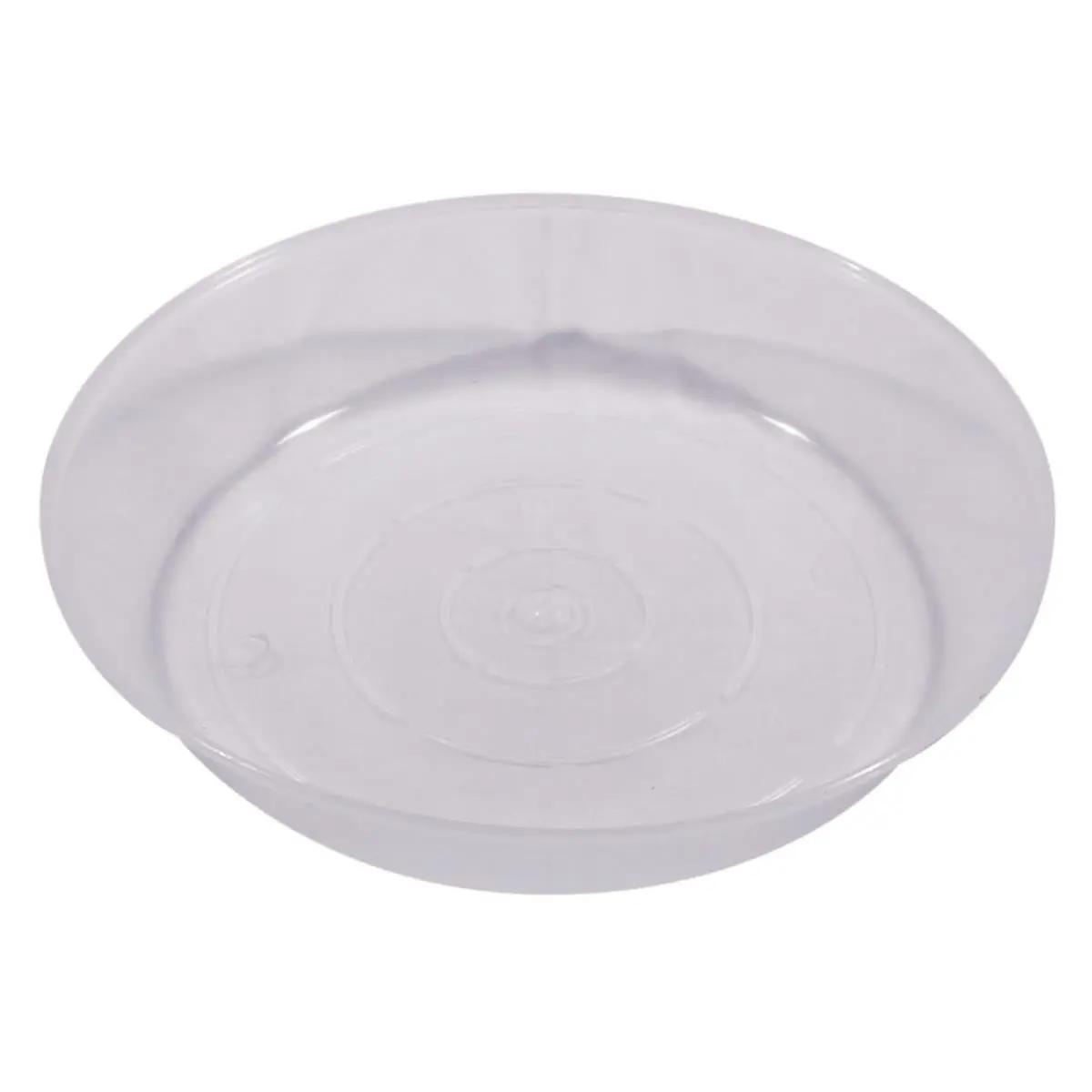 212 MAIN Austin Classic 8-in. Recycled Resin Planter Saucer (Pack of 5) - Moisture Control, Water Drainage, Home & Garden Floor Protection, Eco-Conscious Saucers, Garden Soil Saucers